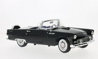 Ford Thunderbird Convertible, black, 1956